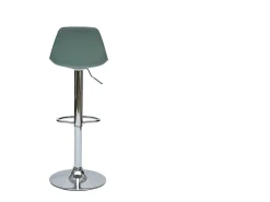 Taburetes de bar diseño verde gris (juego de 2) STEEVY