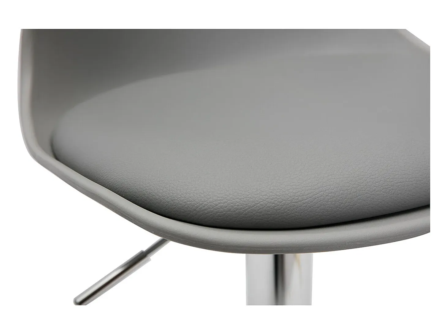Taburetes de bar gris claro (lote de 2) STEEVY