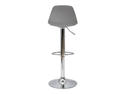 Taburetes de bar gris claro (lote de 2) STEEVY
