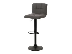 Taburetes de bar MCW-G87 (juego de 2), gris oscuro