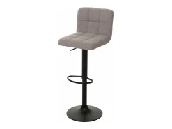 Taburetes de bar MCW-G87 (juego de 2), gris