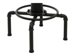 Taburetes de bar MCW-N23 (juego de 2), negro