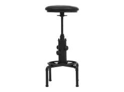 Taburetes de bar MCW-N23 (juego de 2), negro