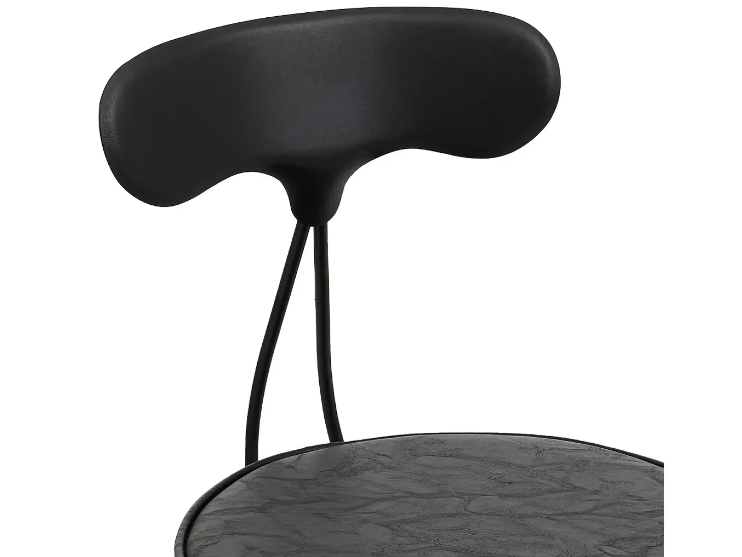 Taburetes de bar MCW-O84 (juego de 2), negro