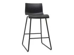 Taburetes de bar modernos negros 65 cm (lote de 2) ONA