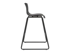 Taburetes de bar modernos negros 65 cm (lote de 2) ONA