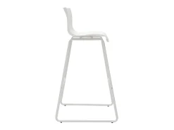 Taburetes de bar modernos blancos 76 cm (lote de 2) ONA