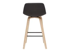 Taburetes de bar nórdicos gris oscuro A65 cm (lote de 2) NONIE