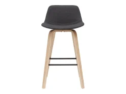 Taburetes de bar nórdicos gris oscuro A65 cm (lote de 2) NONIE