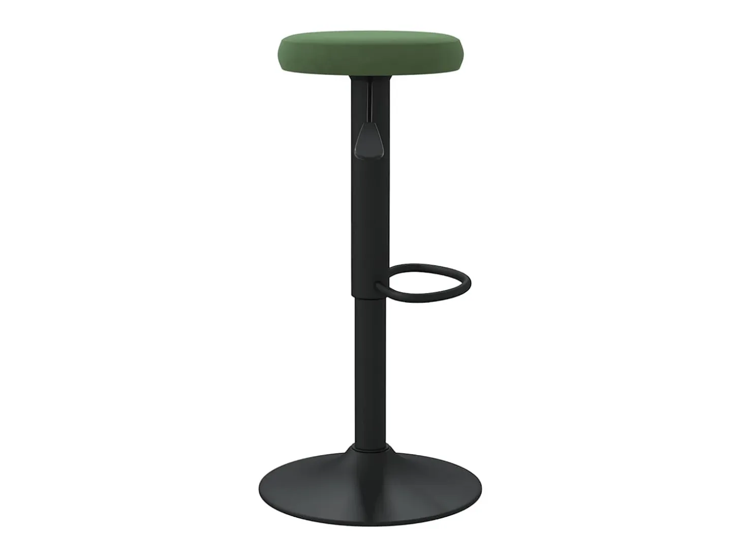 Taburetes de cocina 2 unidades terciopelo verde oscuro