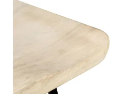 Taburetes de cocina 4 unidades madera maciza de mango