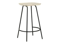 Taburetes de cocina 4 unidades madera maciza de mango