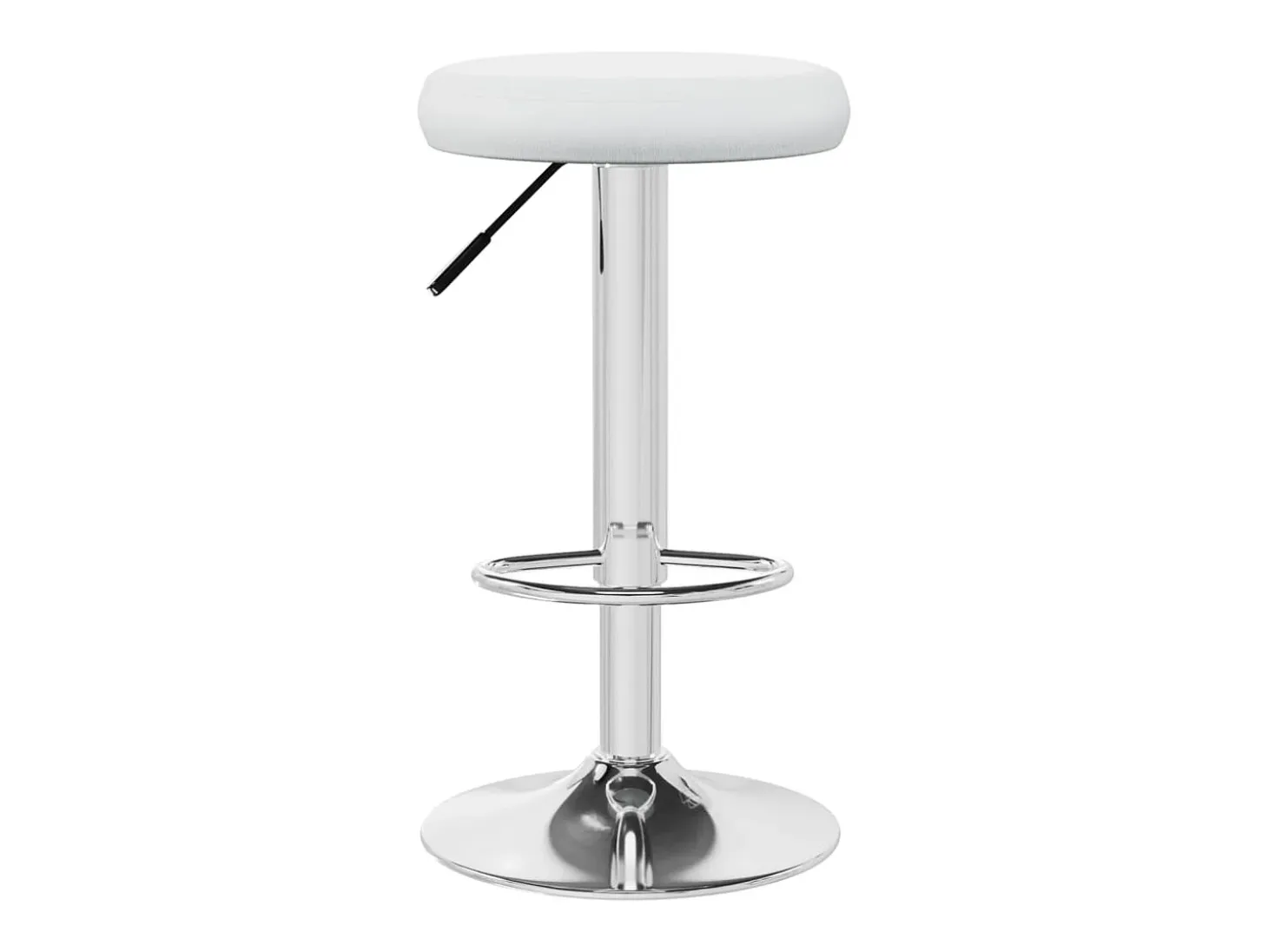 Taburetes de cocina 2 unidades cuero sintético blanco