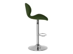Taburetes de cocina 2 unidades terciopelo verde oscuro