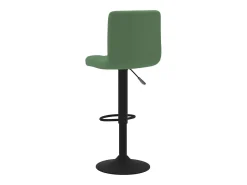 Taburetes de cocina 2 unidades terciopelo verde oscuro
