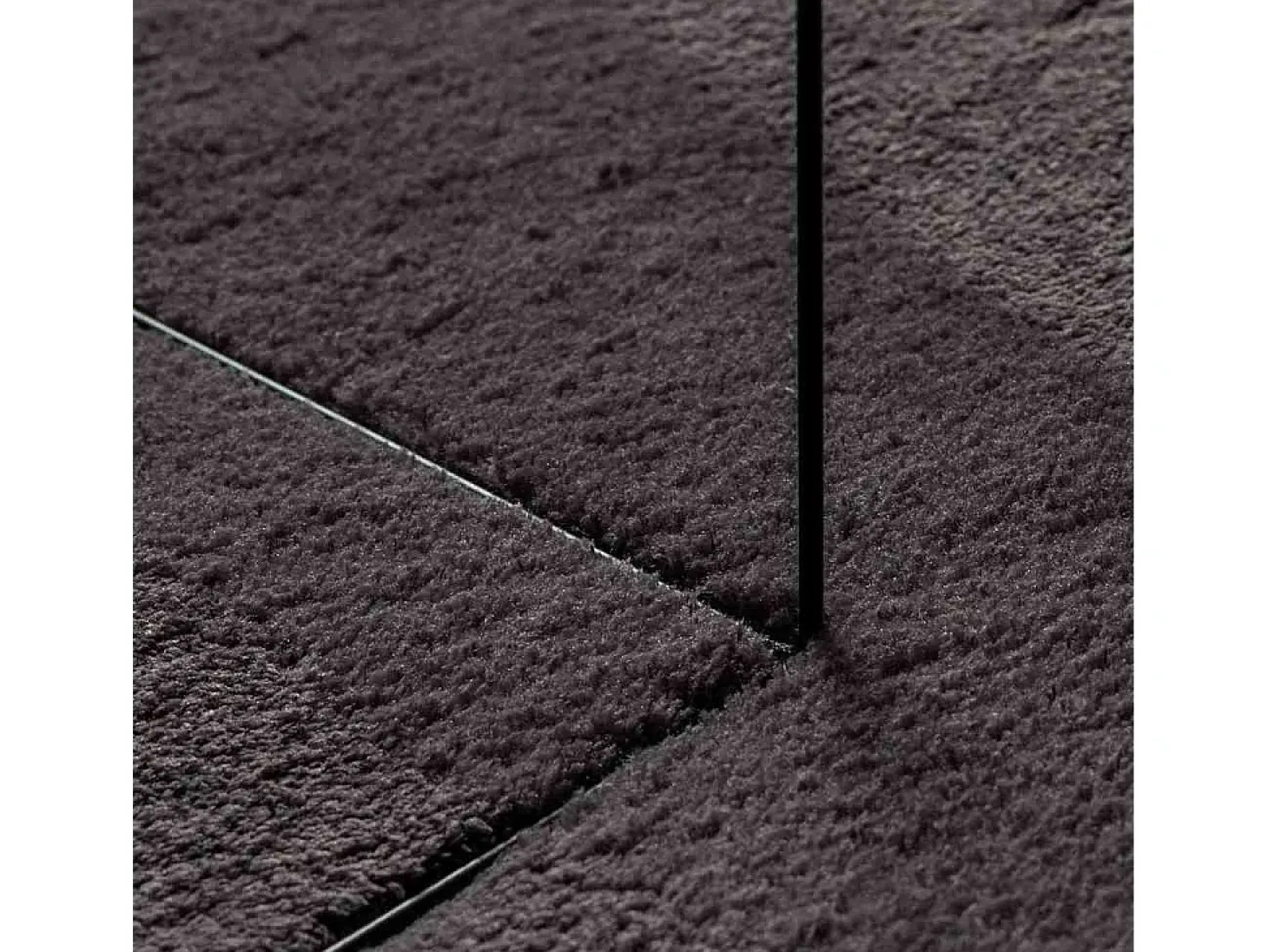Tapiz Antracita 160 x 230 cm Poliéster