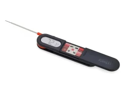 ThermaPoint Joseph Joseph, termómetro digital de sonda, lectura instantánea, sonda plegable, resistente al agua, guía de temperaturas, color gris