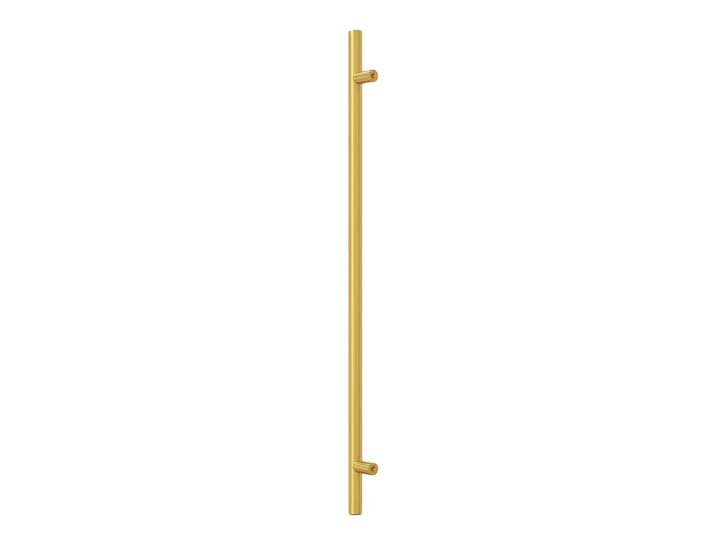 Tiradores para armarios 5 uds acero inoxidable dorado 320 mm