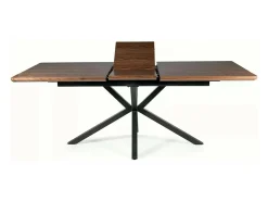 Tommy mesa de comedor extensible de nogal 160-200 cm
