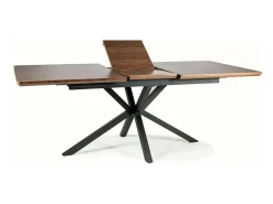 Tommy mesa de comedor extensible de nogal 160-200 cm