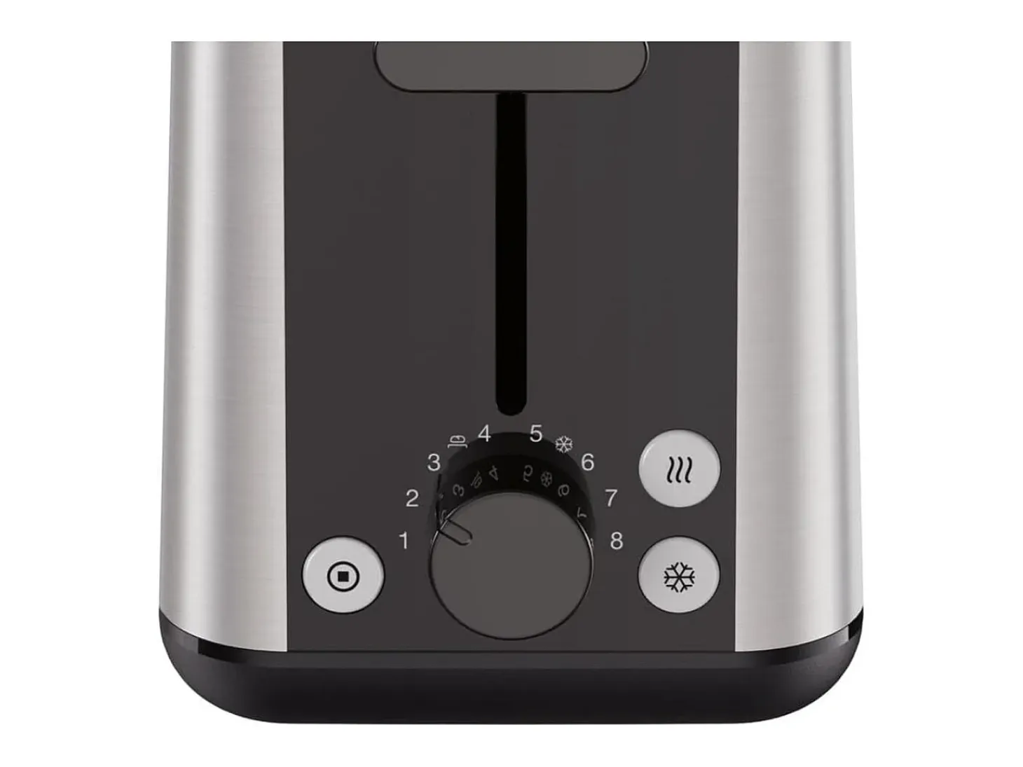 Tostador Braun HT1610BK 1030W ranura larga 8 niveles negro