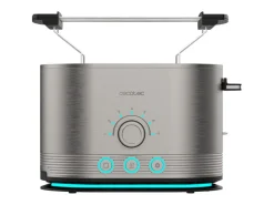 Tostador Cecotec Shine&Toast Double 850W 2 ranuras + aviso luminoso gris