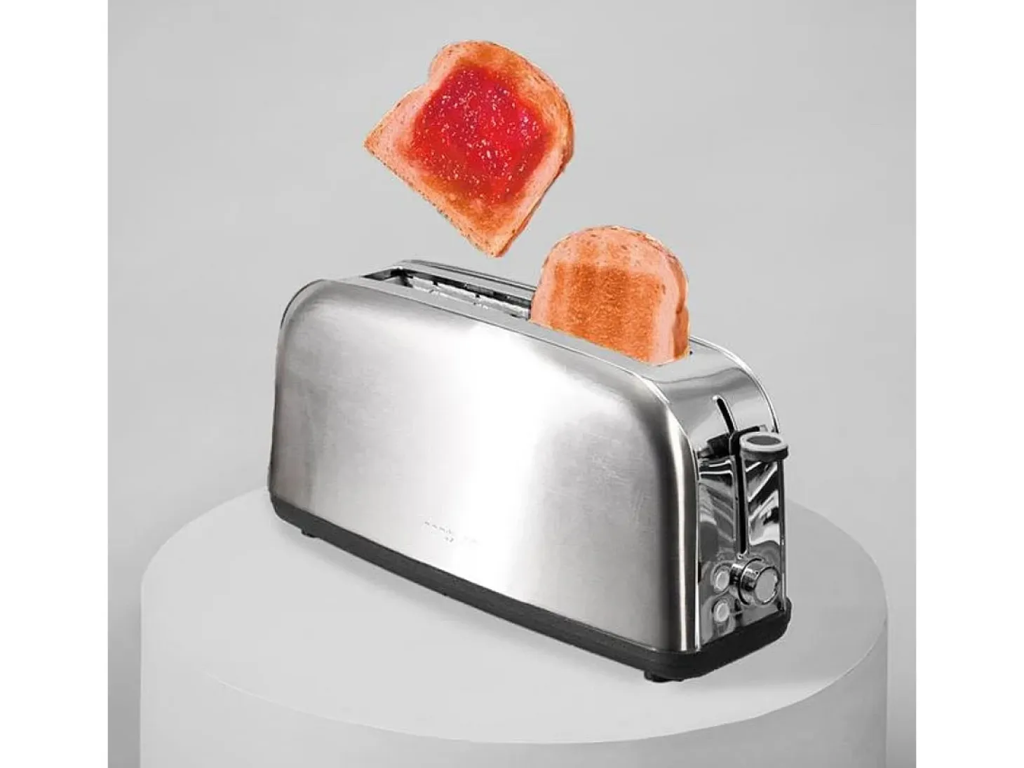Tostador Cecotec Toastin time 850 Long Lite 850W ranura larga inox