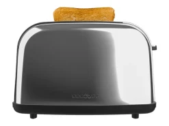 Tostador Cecotec Toastin'time Lite 850W 2 ranuras 7 potencias inox