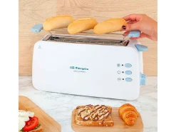 Tostador Orbegozo TO 4012 850W ranura extra ancha blanco