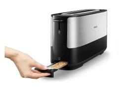 Tostador Philips HD-2692/90 950W 1 ranura larga negro inox