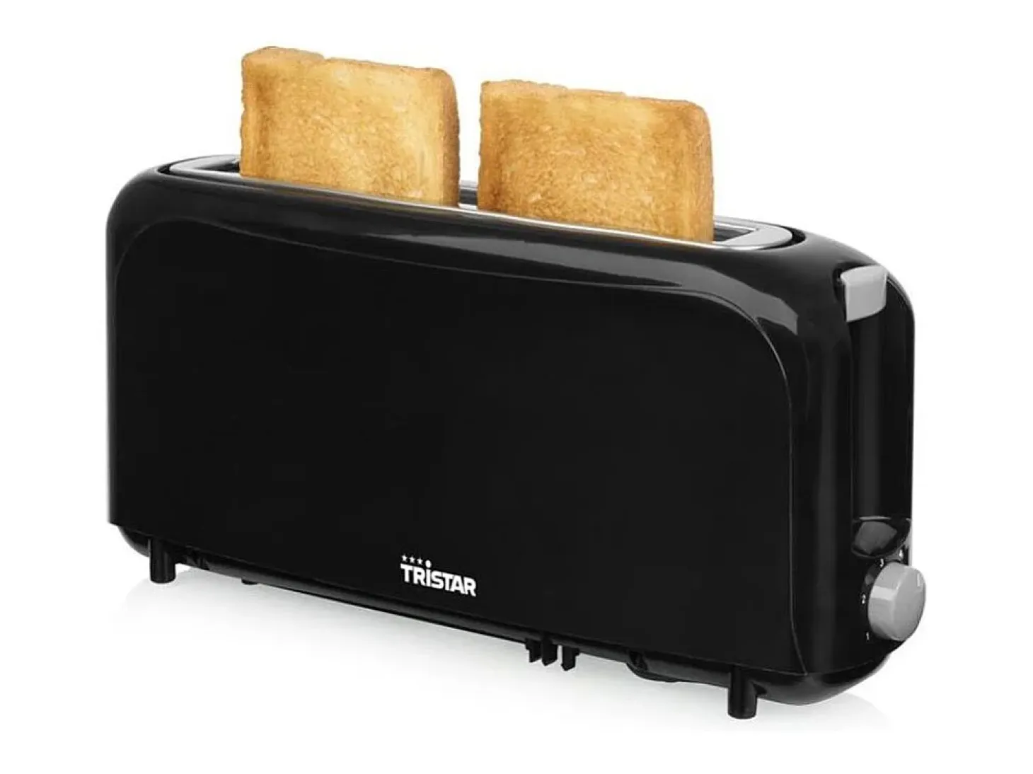 Tostador Tristar BR-1059PR 900W ranura larga 6 temperaturas negro