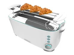 Tostadora Cecotec Toast&Taste Extra Double 1350W doble ranura 7 posiciones blanco
