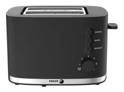 Tostadora FAGOR FG250 2 Ranuras 870W - Función Bagel - Recalentamiento - Descongelación