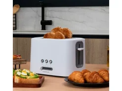 Tostadora vertical Cecotec Toast&Taste 9000 Double White 980W doble ranura blanco