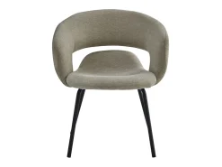 TRAVIS-Sillón de mesa de tela Luxury beige