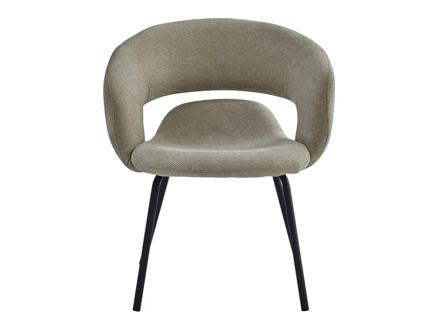 TRAVIS-Sillón de mesa de tela Luxury beige