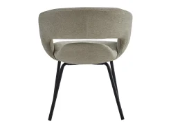 TRAVIS-Sillón de mesa de tela Luxury beige