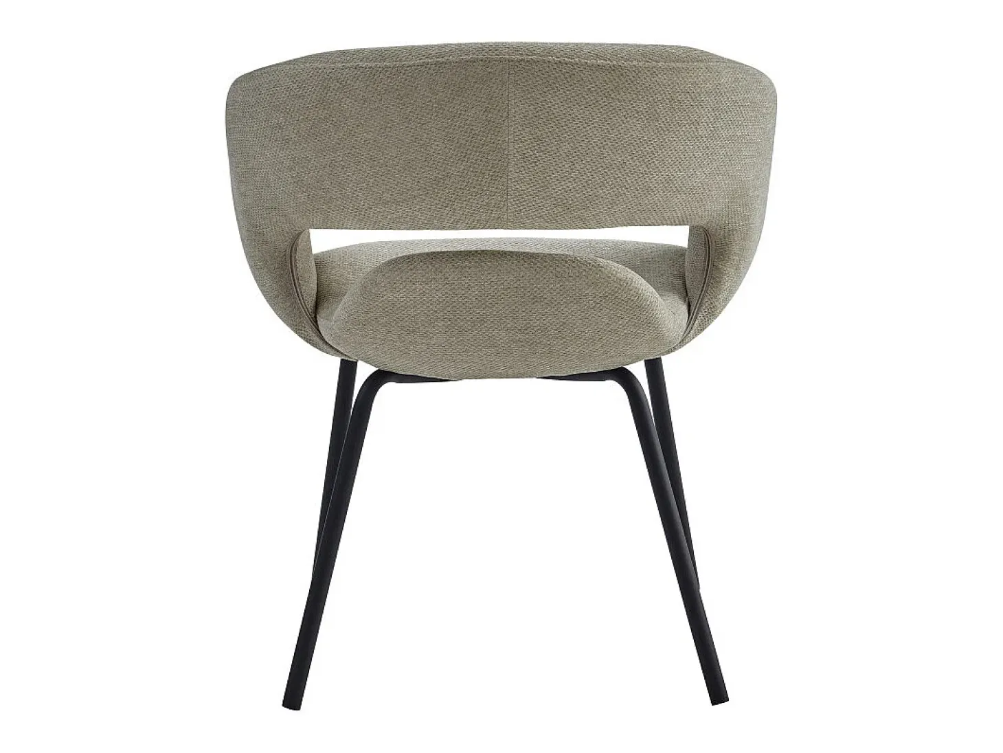 TRAVIS-Sillón de mesa de tela Luxury beige