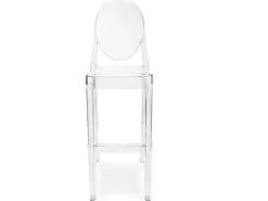 Trona Elisabeth transparente 75 cm-Transparente-Altura 75 cm