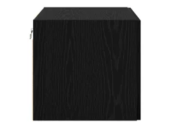 Unidad de pared de roble negro 50 x 42,5 x 40 cm Madera de ingeniería