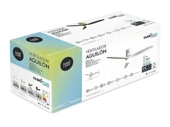 Ventilador Dc Aguilon Blanco Led Con Memoria De Color