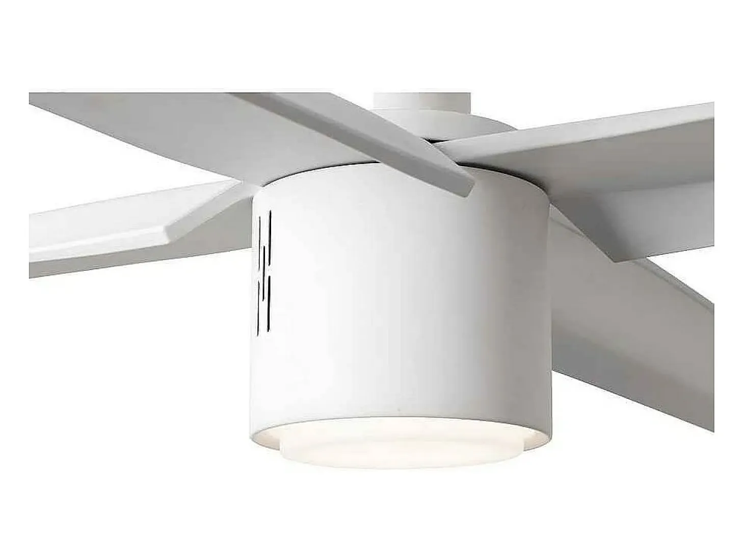 Ventilador Dc Attos Xl Blanco Led Dimable 6 Velocidades Cct Regulable Faro