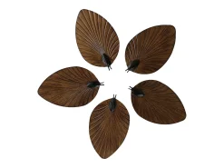Ventilador Dc Colla Negro 5 Aspas Led Memoria De Color