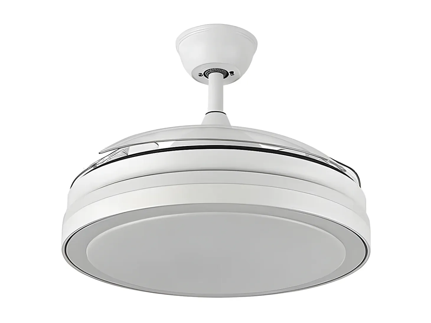 Ventilador Dc Esparta S Blanco Led Cct Con Memoria De Color