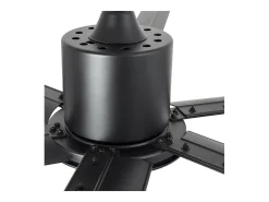 Ventilador Dc Extragrande Andros Negro Control Remoto 6 Velocidades Faro