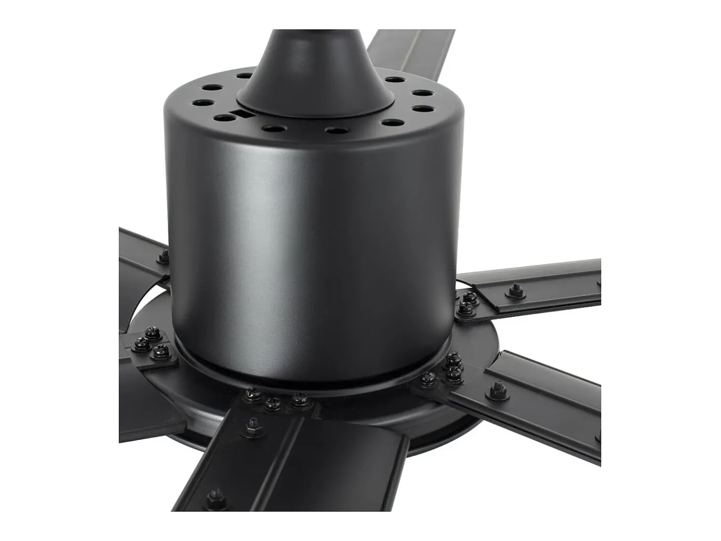 Ventilador Dc Extragrande Andros Negro Control Remoto 6 Velocidades Faro