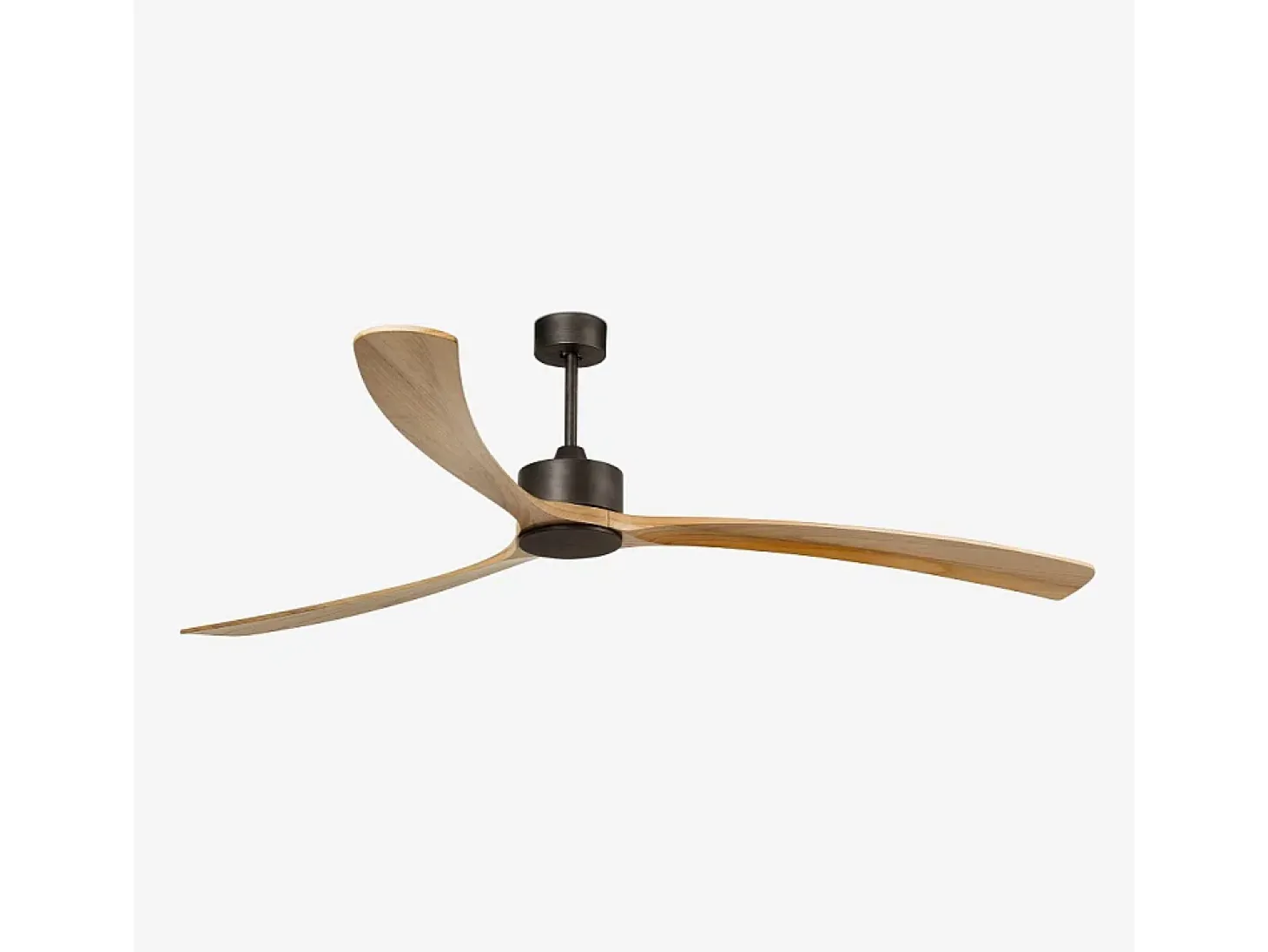 Ventilador Dc Kauai Xl Marron Temporizador Control Remoto Faro