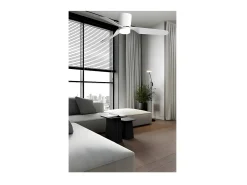 Ventilador Dc Kochi Blanco Led 3 Temperaturas Y Memoria De Color