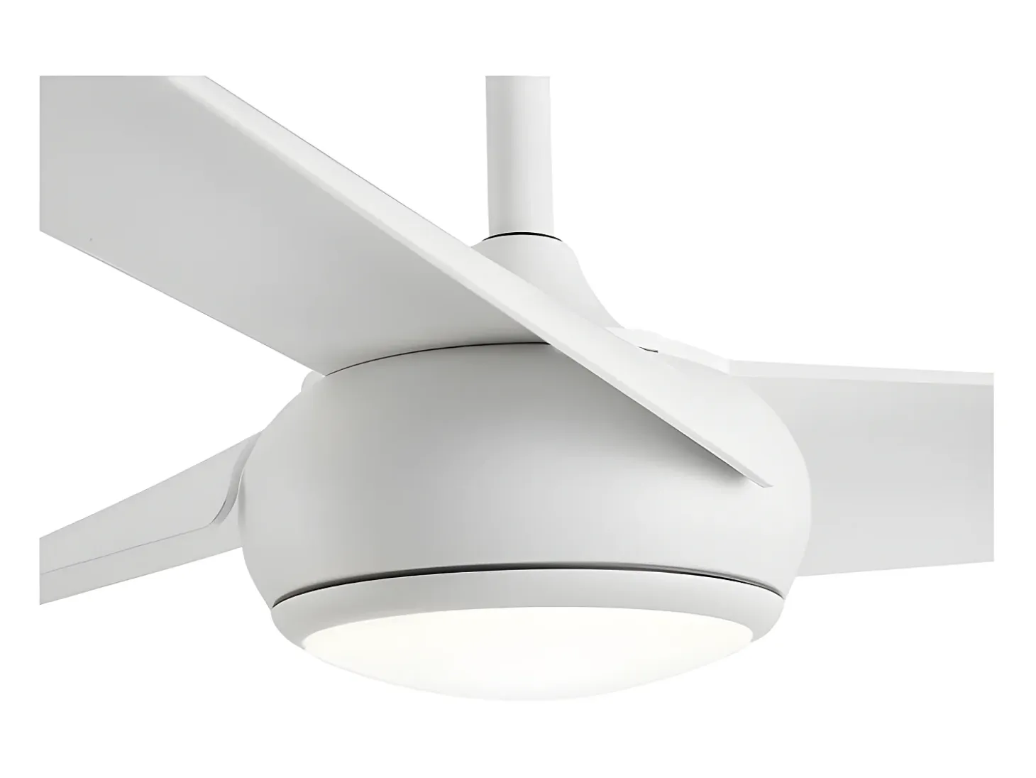 Ventilador Dc Patras Blanco Led Con Memoria De Color