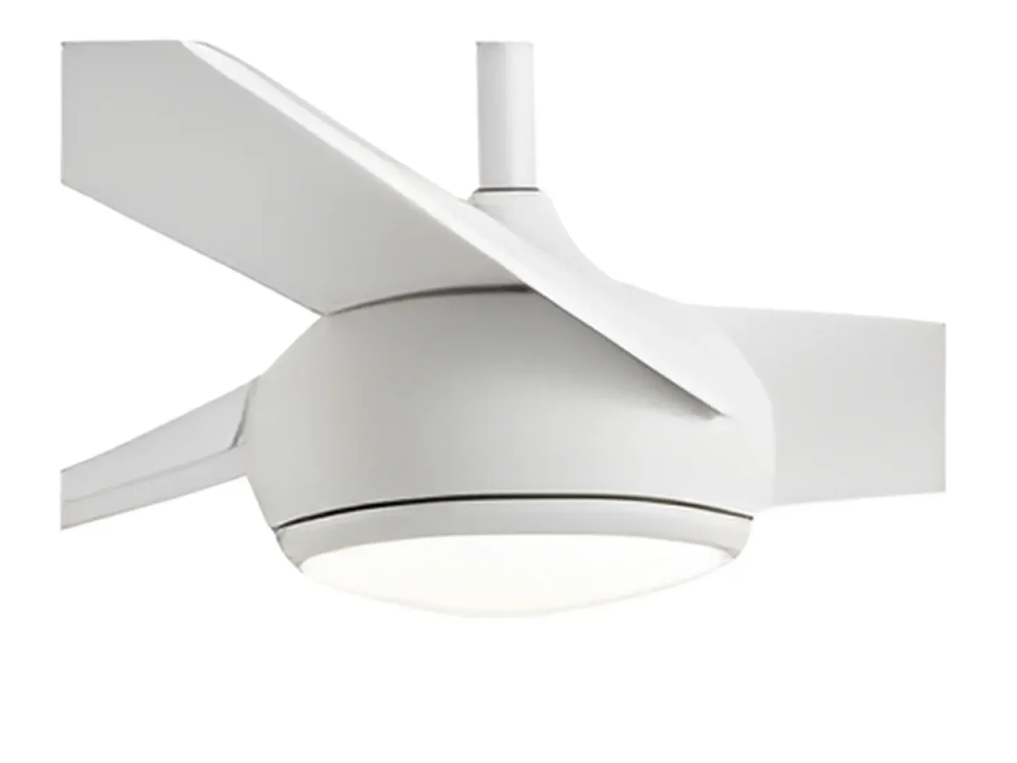 Ventilador Dc Patras Blanco Led Con Memoria De Color